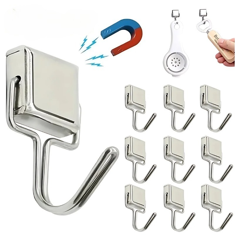 Home Cooking Delivery - Strong Magnetic Hooks Multi-Purpose Storage Hooks