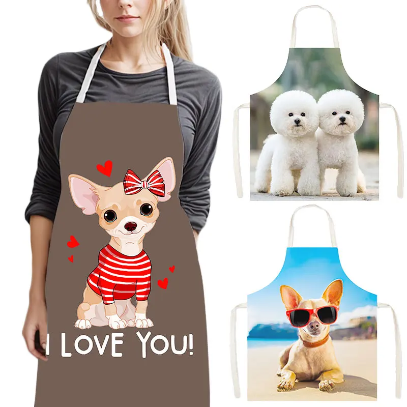 Mom'S Home Cooking - Cute Dog Chihuahua Mom Print Kitchen