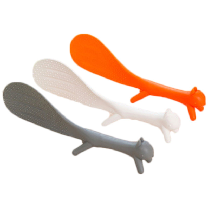Home Cooking Delivery - Cute Squirrel Shaped Rice Spoon Non