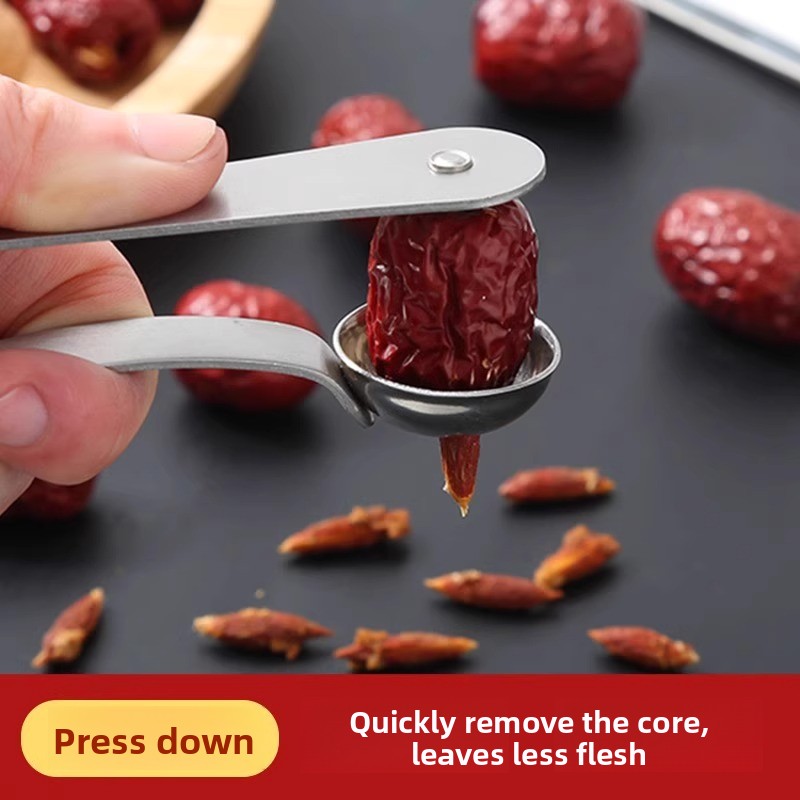 Stainless Steel Date Pit Remov - Home Cooking Utensils review and price
