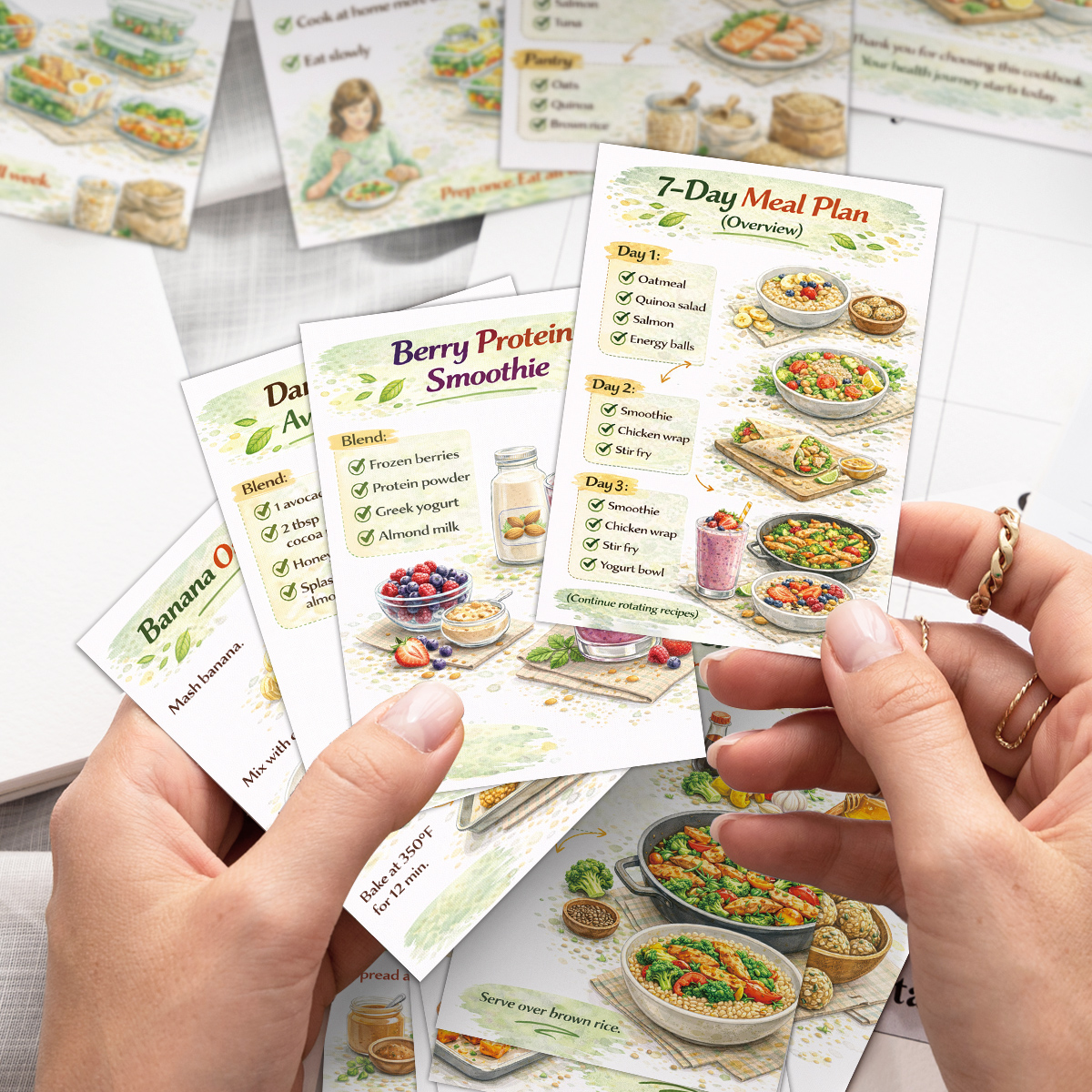24pcs Cooking Recipe Cards Wit - Home Cooking Recipes review and price