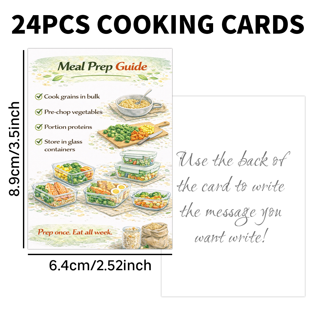 24pcs Cooking Recipe Cards Wit - Home Cooking Recipes review and price