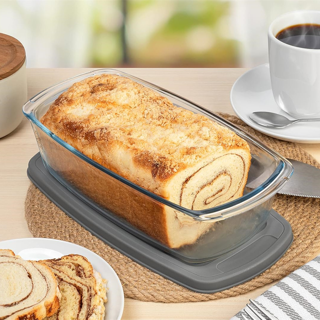Glass Lo Pan with Lids for Mea - Home Cooking Utensils review and price