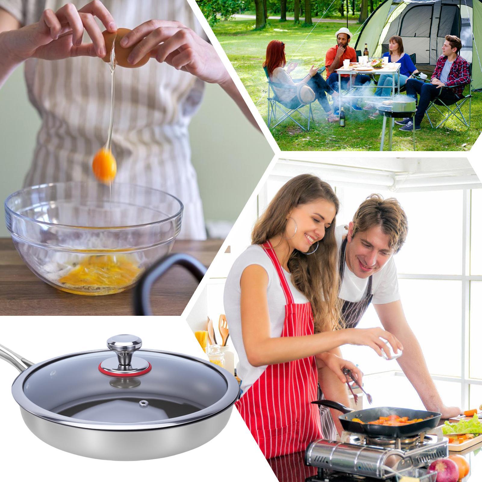 Titanium Cooking Pan Non-Stick - Home Cooking Meal review and price