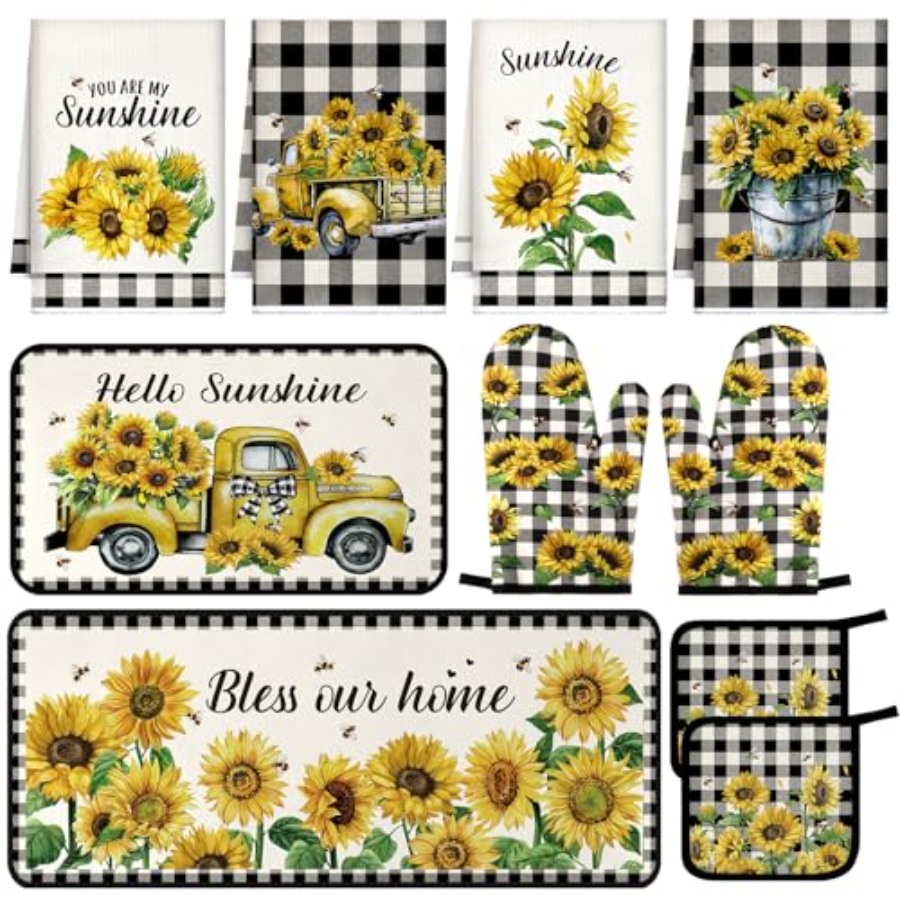 10 Pcs Kitchen Decor Oven Mitt - Mom'S Home Cooking review and price