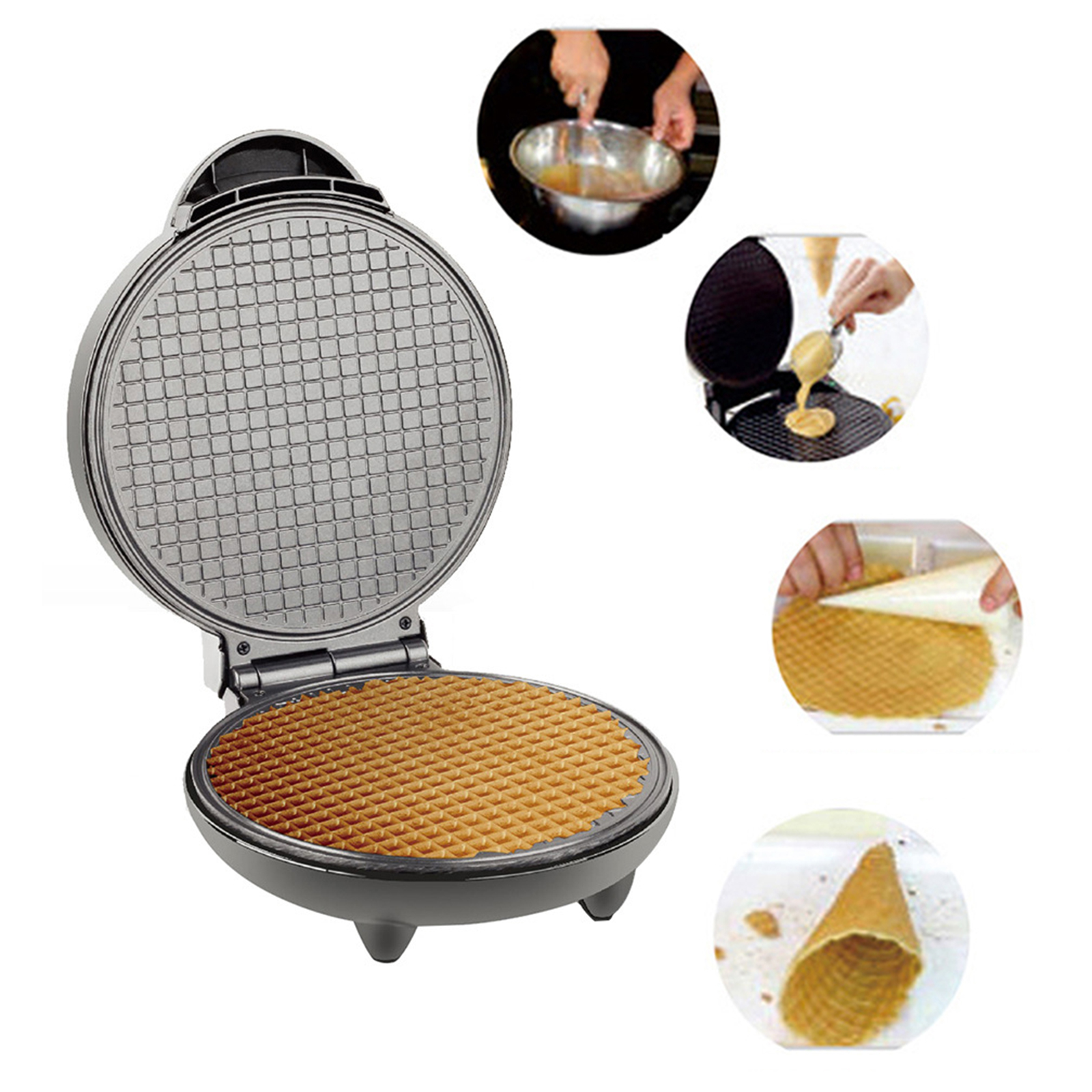 1200W Waffle Maker Nonstick Ba - Dosa Pan Iron review and price