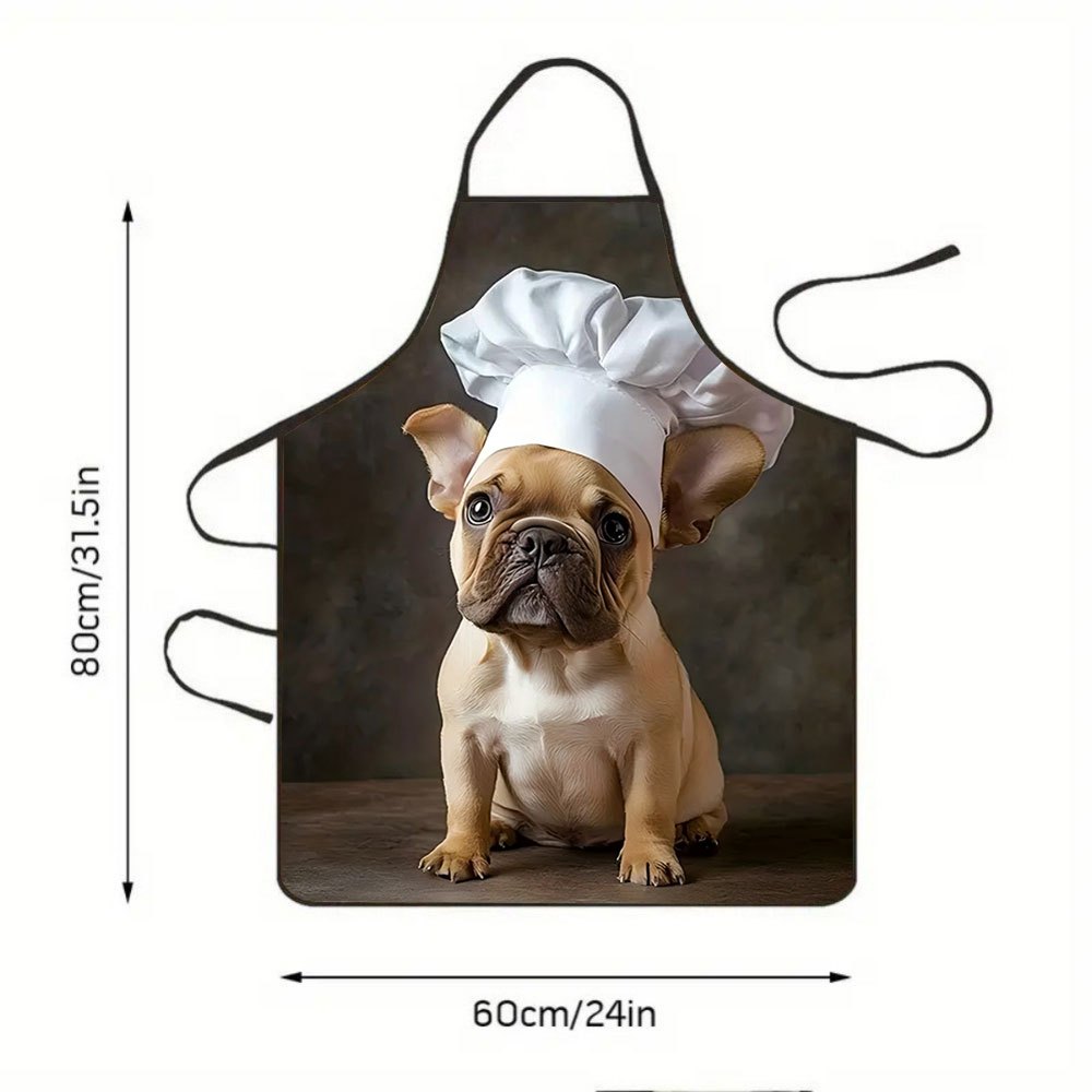 1pc French Bulldog Chef Apron  - Home Cooking For Dogs review and price