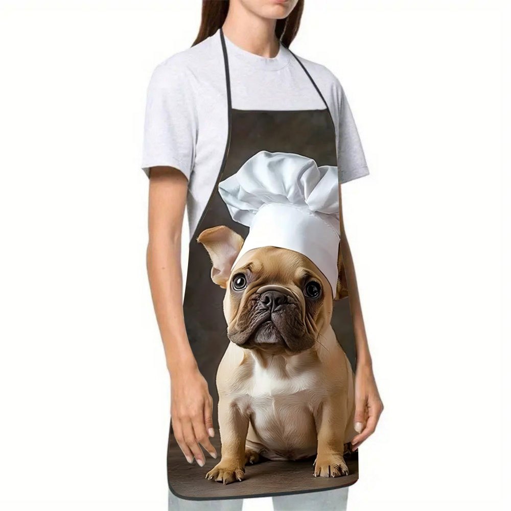 1pc French Bulldog Chef Apron  - Home Cooking For Dogs review and price