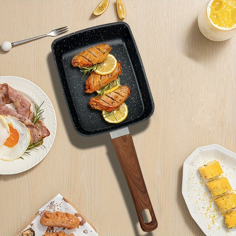 1PCS Egg Fry Pan Square Cast I - Dosa Pan Iron review and price