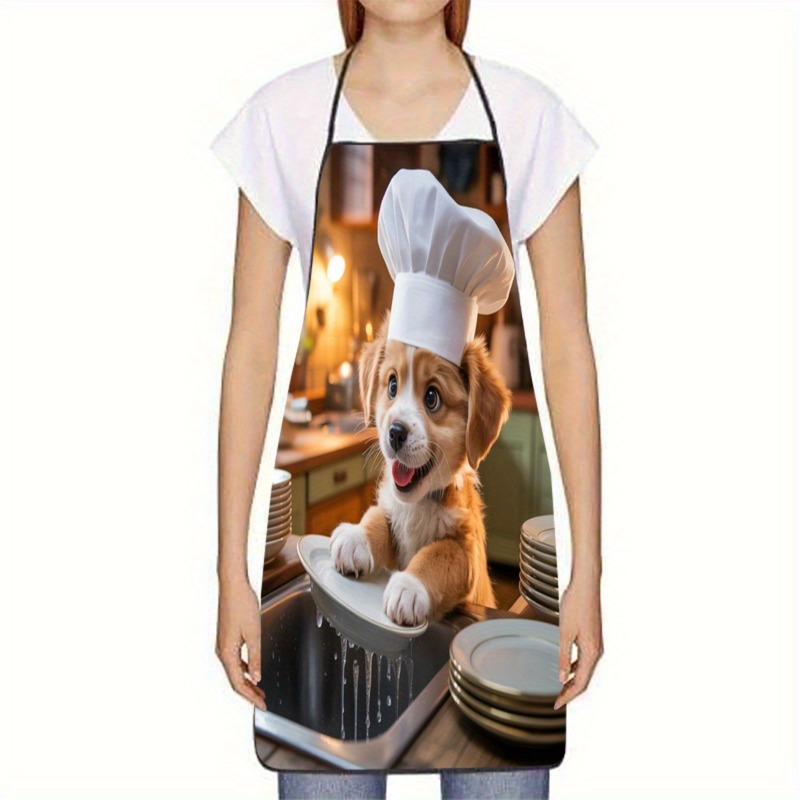 1pc Apron Featuring an Adorabl - Home Cooking For Dogs review and price