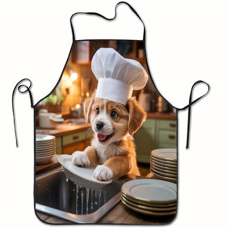 1pc Apron Featuring an Adorabl - Home Cooking For Dogs review and price