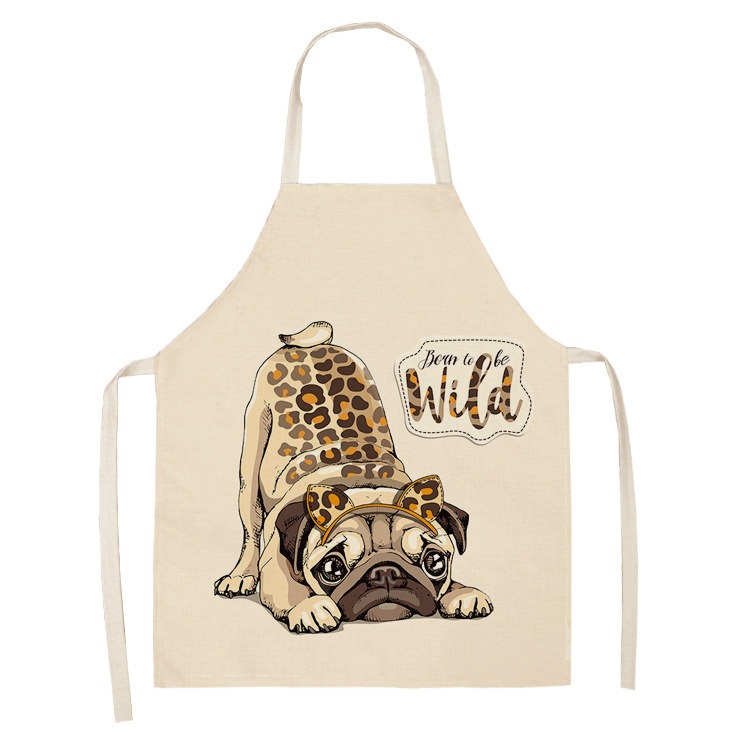Cute Pug Dog Print Kitchen Apr - Home Cooking For Dogs review and price