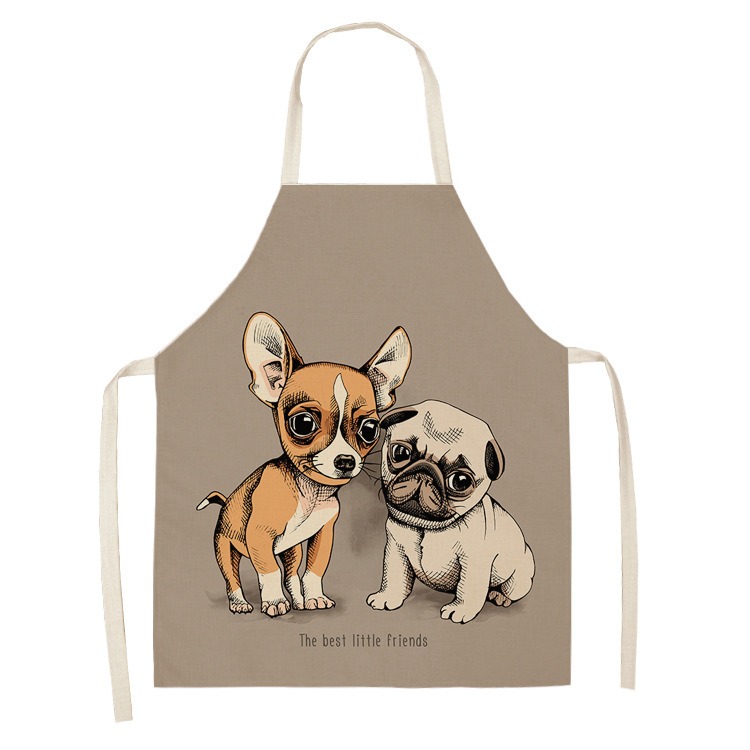 Cute Pug Dog Print Kitchen Apr - Home Cooking For Dogs review and price