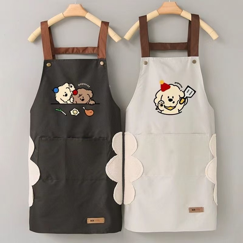 Cartoon Dog Apron ex Kitchen W - Home Cooking For Dogs review and price