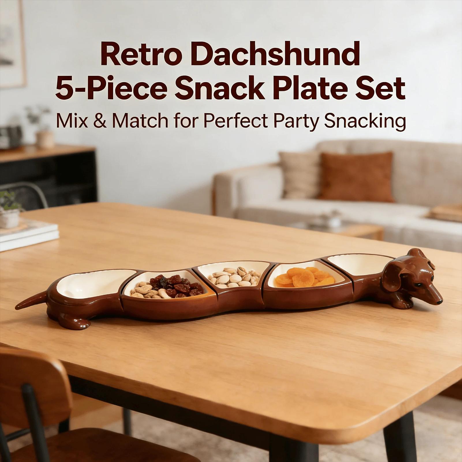 Dachshund Divided Serving Tray - Home Cooking Recipes review and price