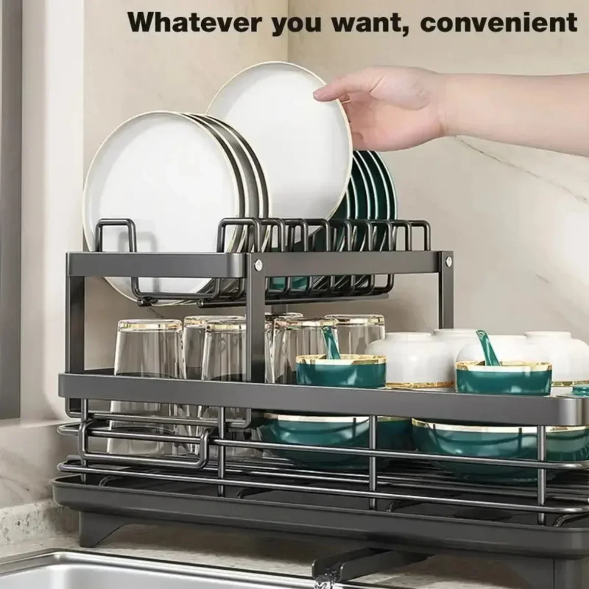 Double Layer Bowl Rack Adjusta - Home Cooking Delivery review and price