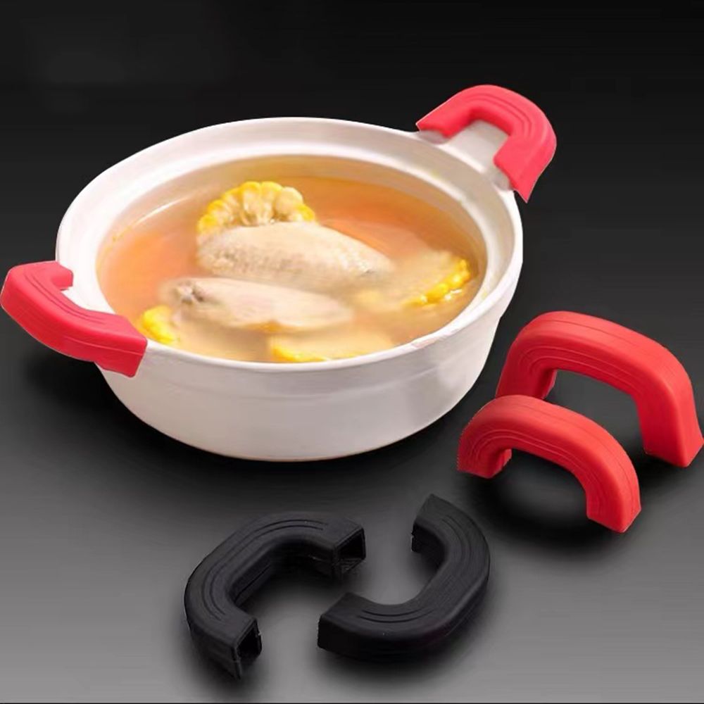 2PCS Silicone Anti-Scald Pot H - Dosa Pan Iron review and price