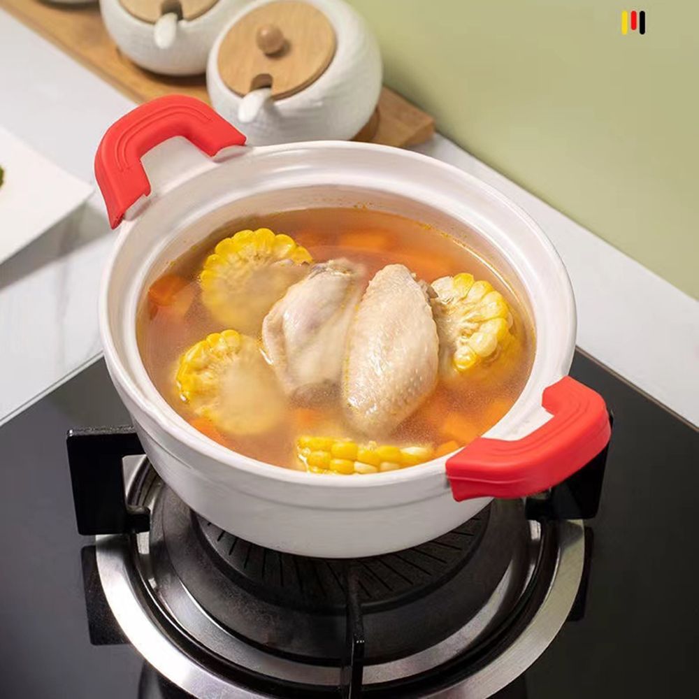 2PCS Silicone Anti-Scald Pot H - Dosa Pan Iron review and price