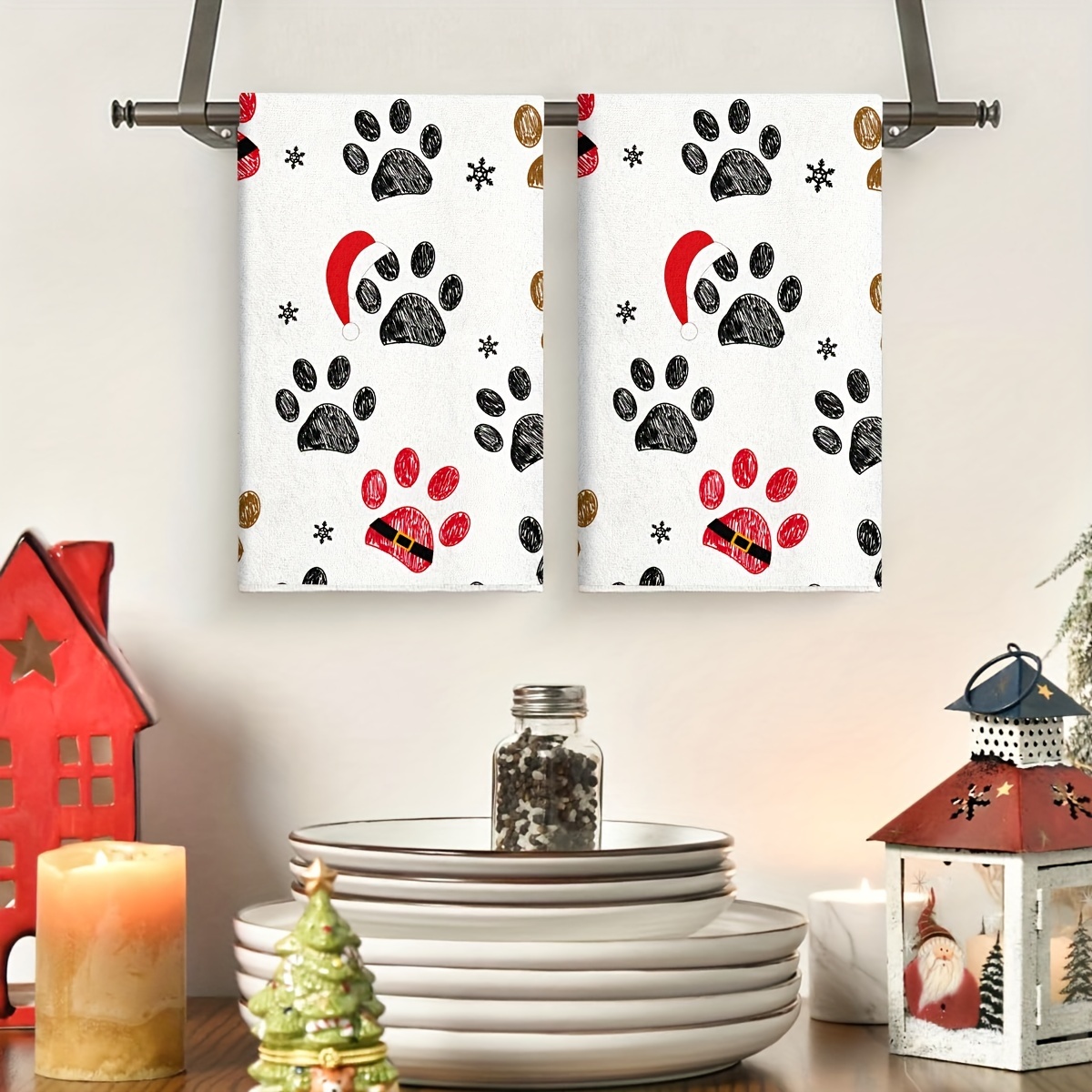 2Pcs, Red Christmas Hat Dog Pa - Home Cooking For Dogs review and price
