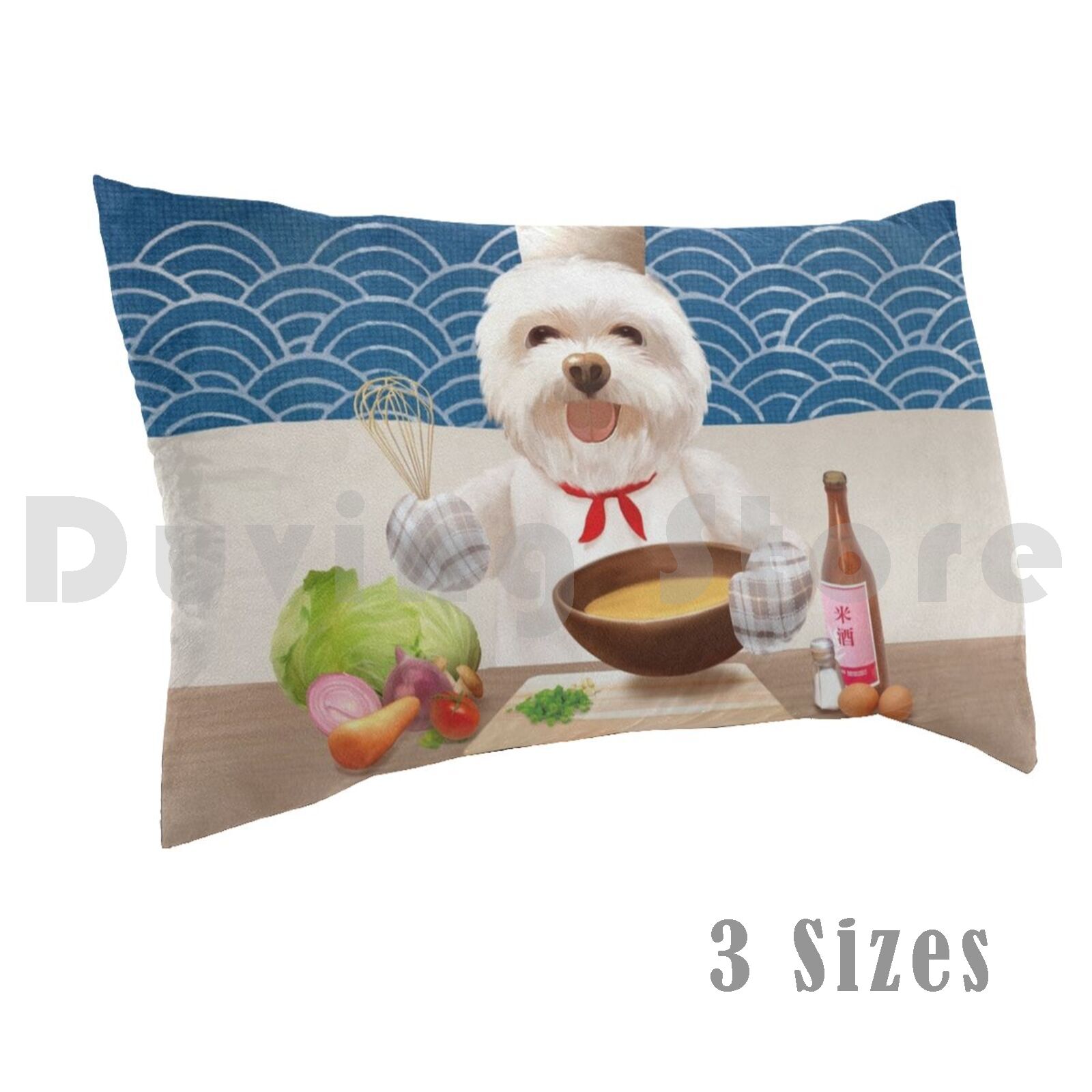 Little Chef Pillow Case Printe - Home Cooking For Dogs review and price