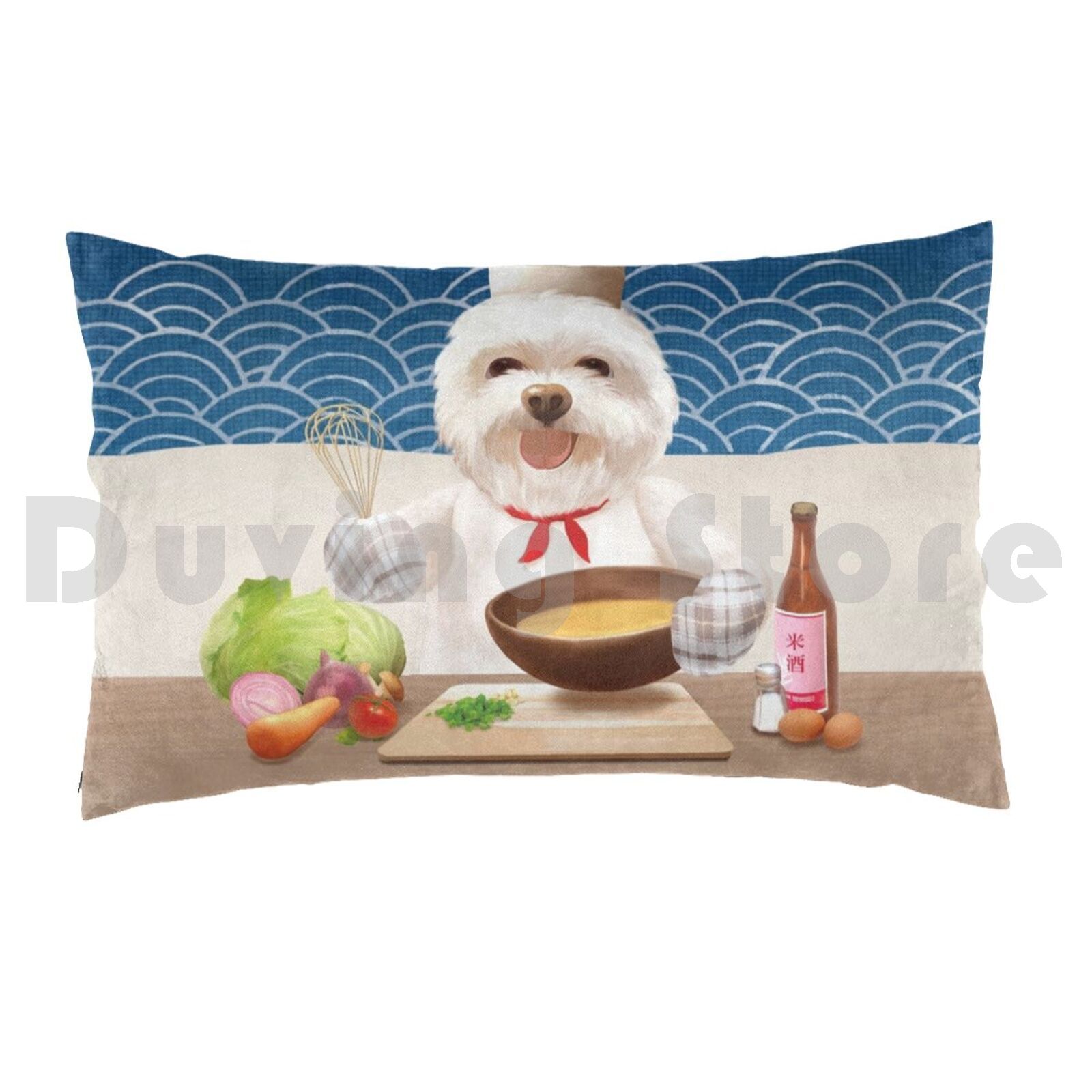 Little Chef Pillow Case Printe - Home Cooking For Dogs review and price