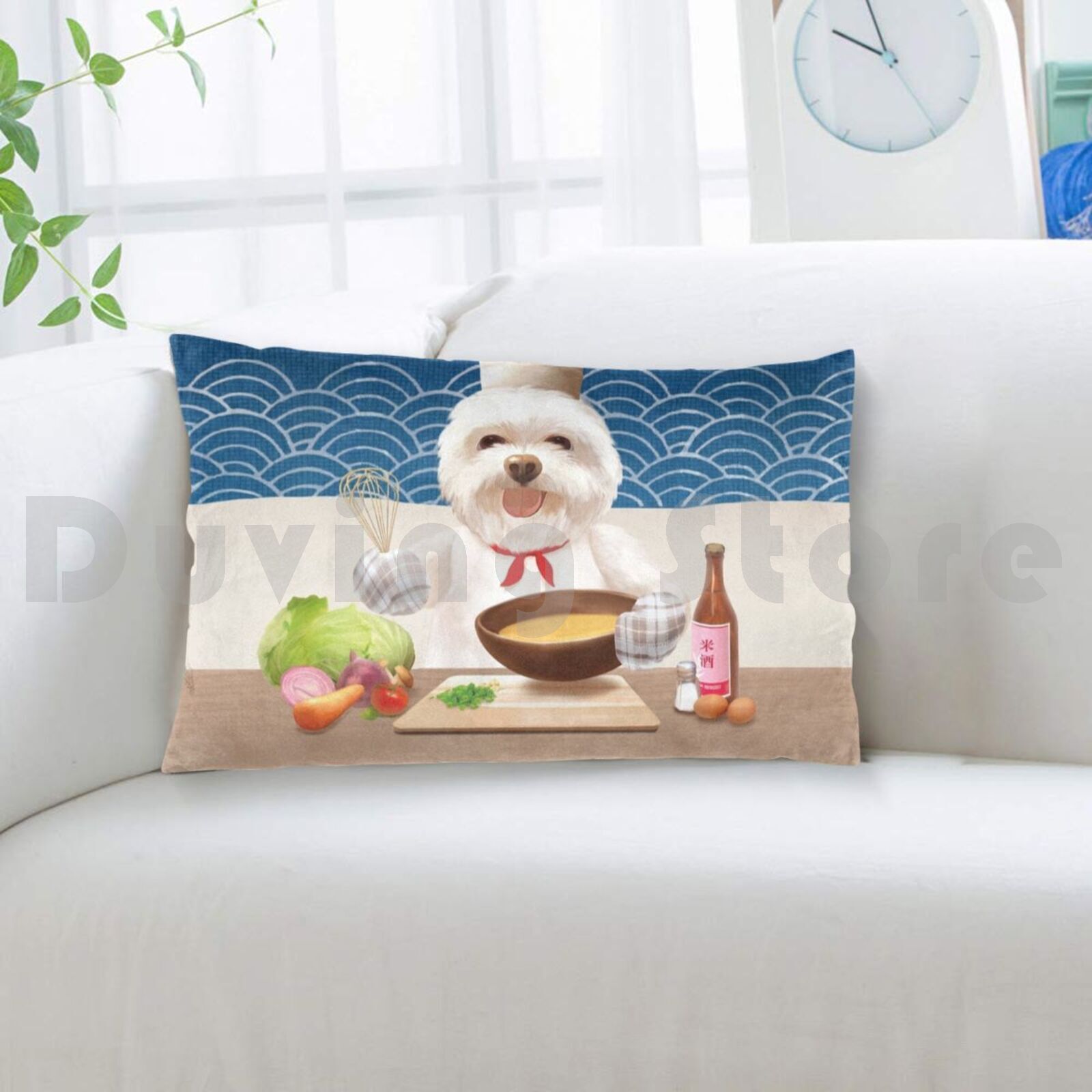 Little Chef Pillow Case Printe - Home Cooking For Dogs review and price