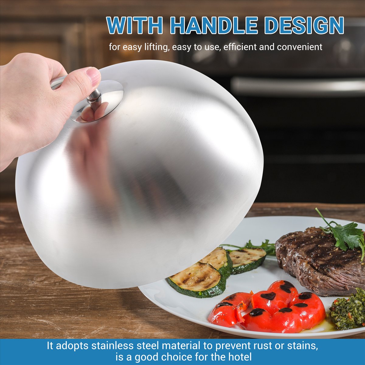 1Pcs 24cm Stainless Steel Stea - Home Cooking Meal review and price