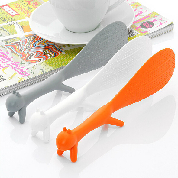Cute Squirrel Shaped Rice Spoo - Home Cooking Delivery review and price